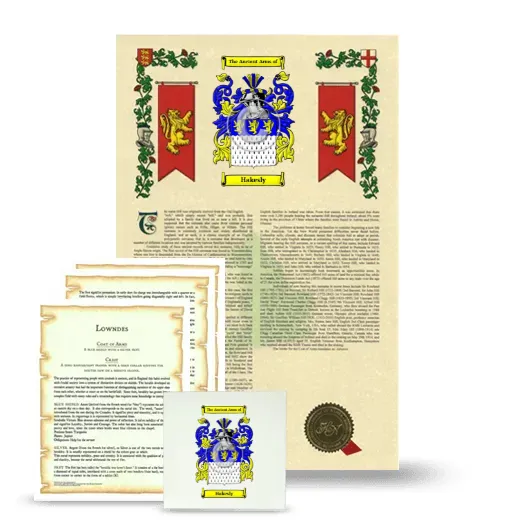 Hakesly Armorial, Symbolism and Large Ceramic Tile