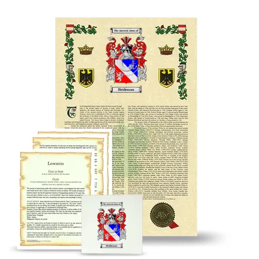 Heideman Armorial, Symbolism and Large Ceramic Tile