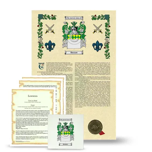 Hermer Armorial, Symbolism and Large Ceramic Tile