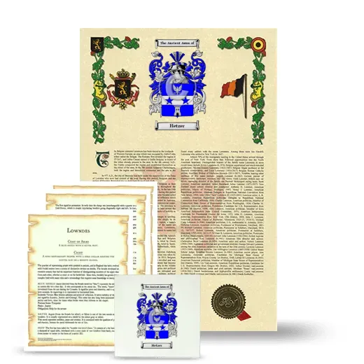 Hetzer Armorial, Symbolism and Large Ceramic Tile