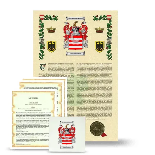 Hirschmann Armorial, Symbolism and Large Ceramic Tile