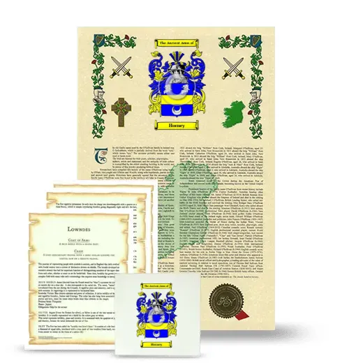 Horney Armorial, Symbolism and Large Ceramic Tile