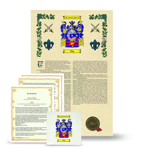 Hug Armorial, Symbolism and Large Ceramic Tile