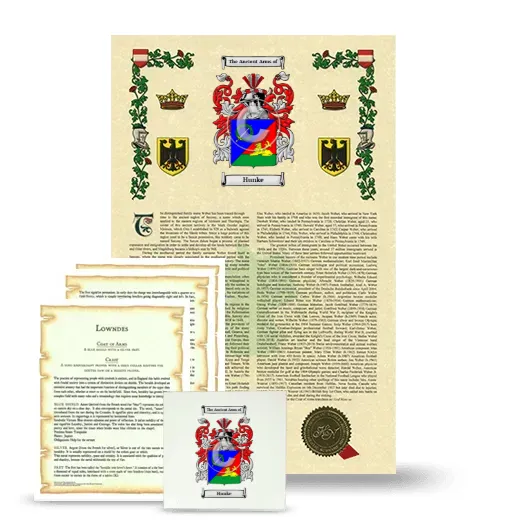 Hunke Armorial, Symbolism and Large Ceramic Tile