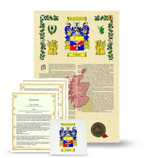 I anson Armorial, Symbolism and Large Ceramic Tile