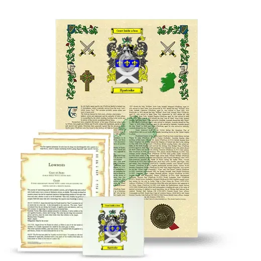 Ilpatrake Armorial, Symbolism and Large Ceramic Tile