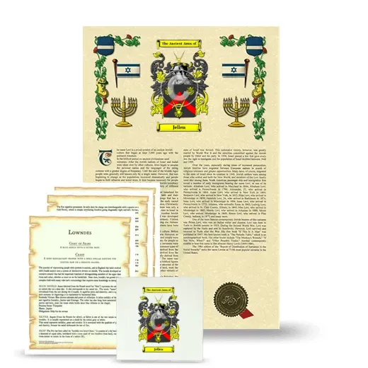 Jellen Armorial, Symbolism and Large Ceramic Tile