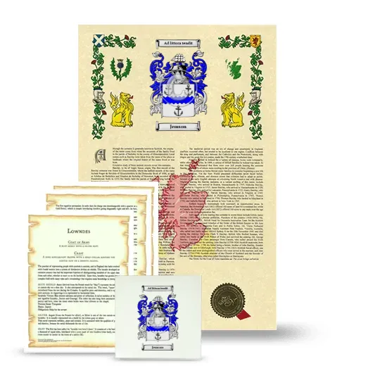 Jemson Armorial, Symbolism and Large Ceramic Tile