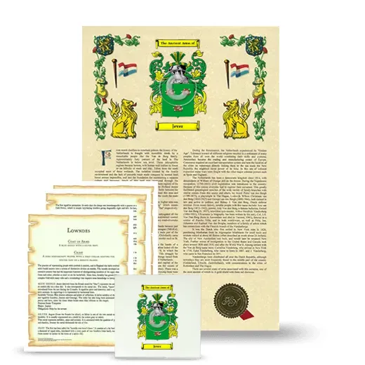 Jever Armorial, Symbolism and Large Ceramic Tile