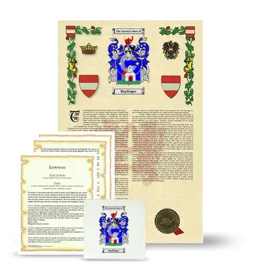 Kaplinger Armorial, Symbolism and Large Ceramic Tile