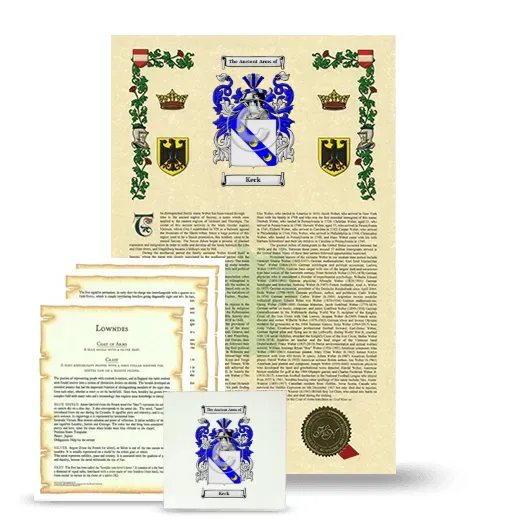 Keck Armorial, Symbolism and Large Ceramic Tile