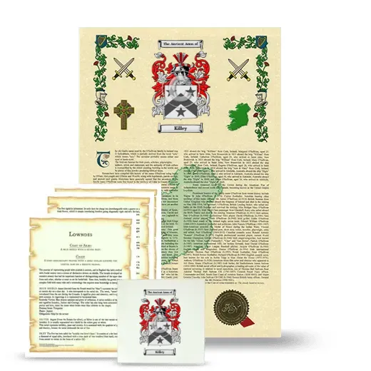 Killey Armorial, Symbolism and Large Ceramic Tile