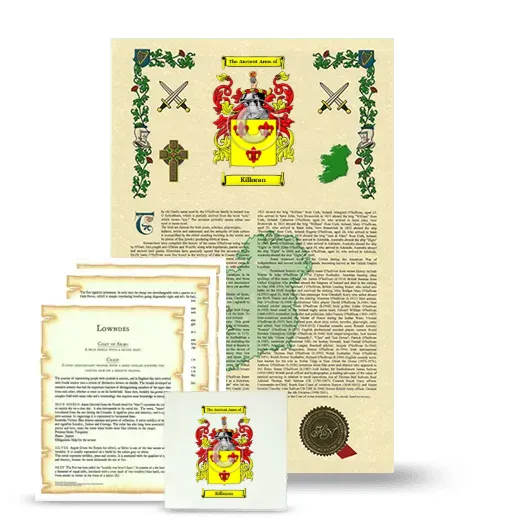 Killoran Armorial, Symbolism and Large Ceramic Tile