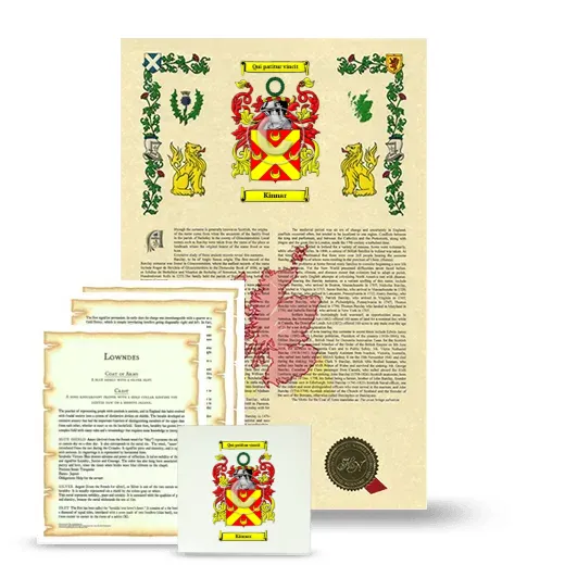 Kinnar Armorial, Symbolism and Large Ceramic Tile