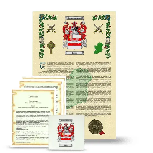 Kirby Armorial, Symbolism and Large Ceramic Tile