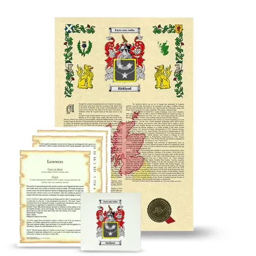 Kirklynd Armorial, Symbolism and Large Ceramic Tile