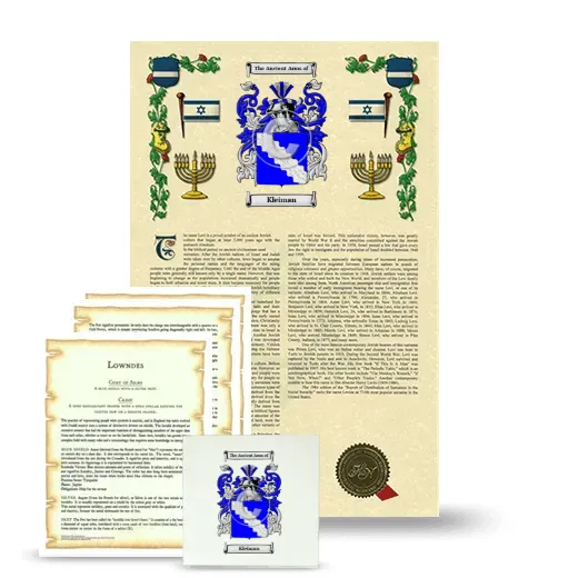 Kleiman Armorial, Symbolism and Large Ceramic Tile