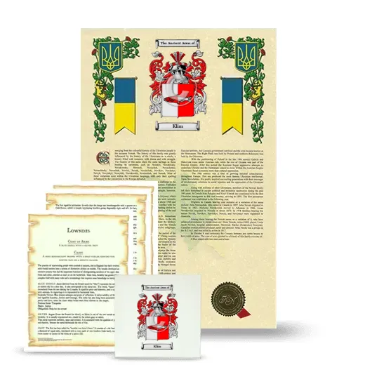 Klim Armorial, Symbolism and Large Ceramic Tile