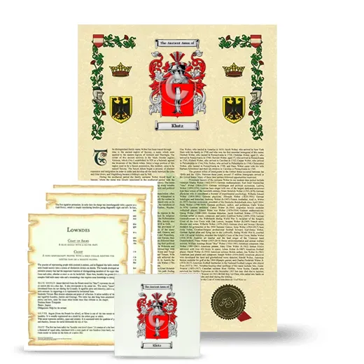 Klutz Armorial, Symbolism and Large Ceramic Tile