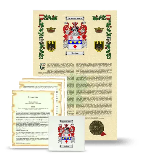 Kochen Armorial, Symbolism and Large Ceramic Tile