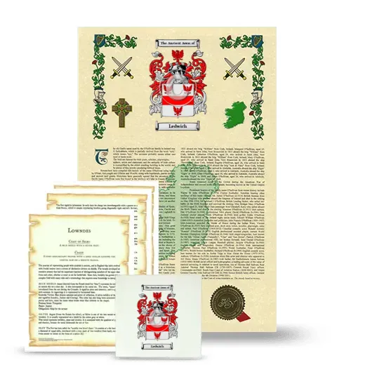 Ledwich Armorial, Symbolism and Large Ceramic Tile