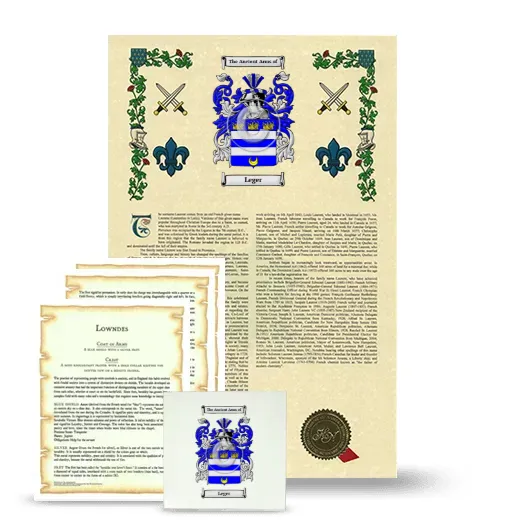 Leger Armorial, Symbolism and Large Ceramic Tile