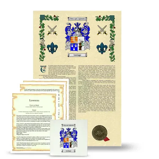 Lestage Armorial, Symbolism and Large Ceramic Tile