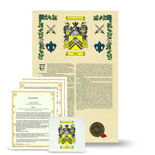 Levi Armorial, Symbolism and Large Ceramic Tile