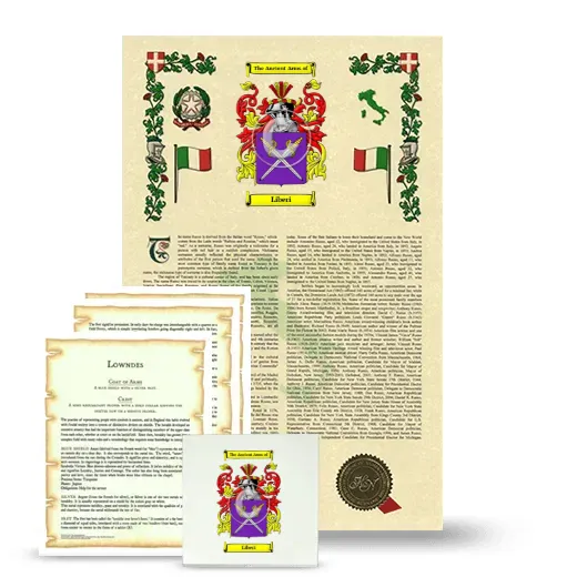 Liberi Armorial, Symbolism and Large Ceramic Tile