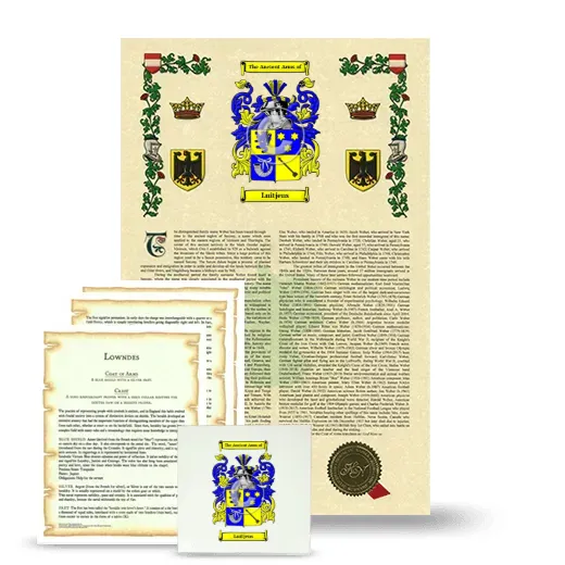 Luitjens Armorial, Symbolism and Large Ceramic Tile