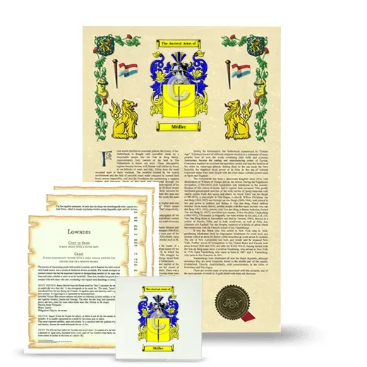 Müller Armorial, Symbolism and Large Ceramic Tile