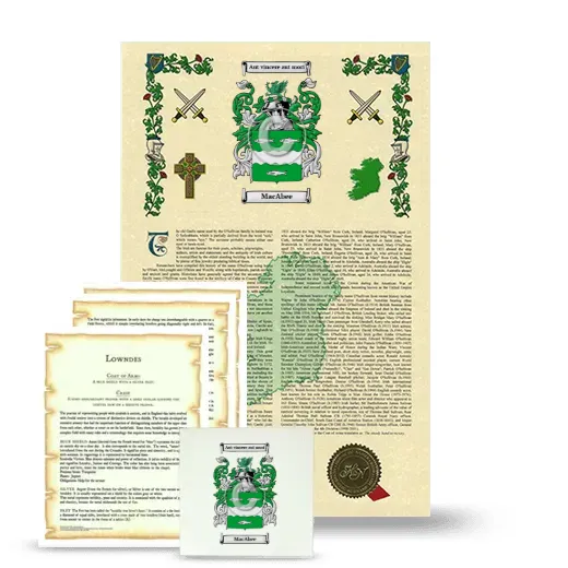 MacAbee Armorial, Symbolism and Large Ceramic Tile