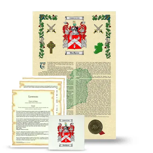 MacByrne Armorial, Symbolism and Large Ceramic Tile