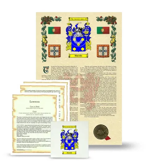 Maceda Armorial, Symbolism and Large Ceramic Tile