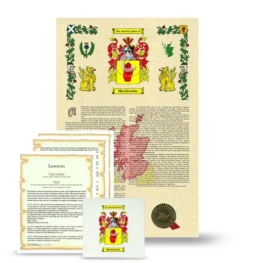 MacGeachin Armorial, Symbolism and Large Ceramic Tile