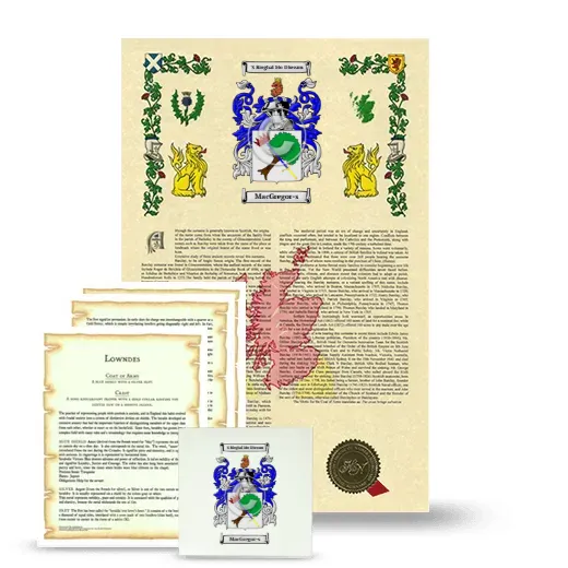 MacGregor-s Armorial, Symbolism and Large Ceramic Tile