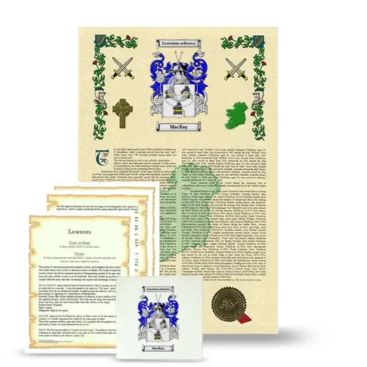 Mackay Armorial, Symbolism and Large Ceramic Tile