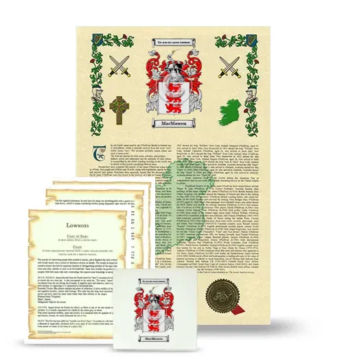 MacMawen Armorial, Symbolism and Large Ceramic Tile