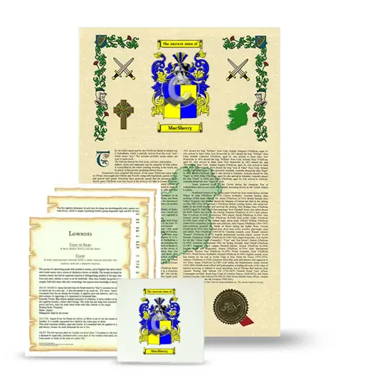 Macsherry Armorial, Symbolism and Large Ceramic Tile