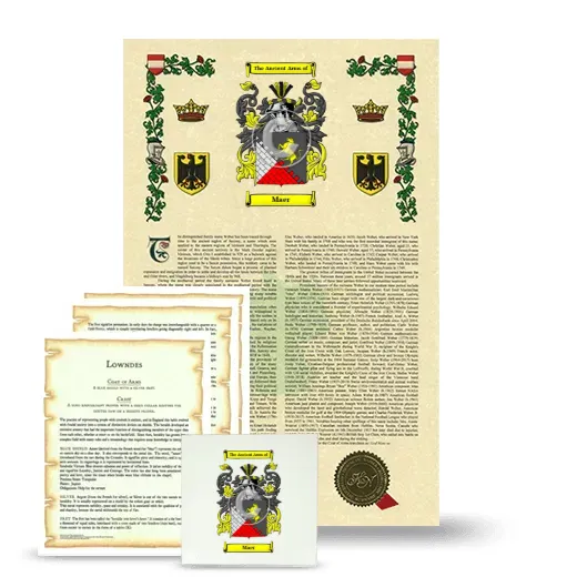 Maer Armorial, Symbolism and Large Ceramic Tile