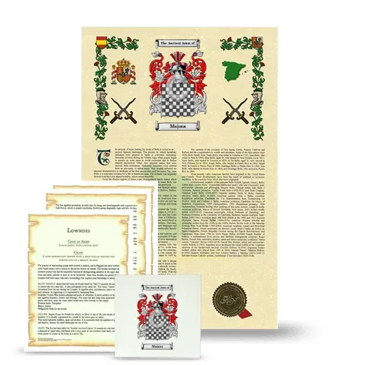 Majora Armorial, Symbolism and Large Ceramic Tile