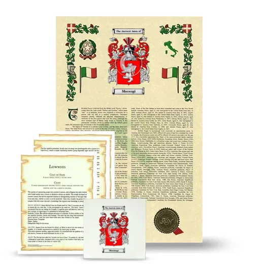 Marangi Armorial, Symbolism and Large Ceramic Tile