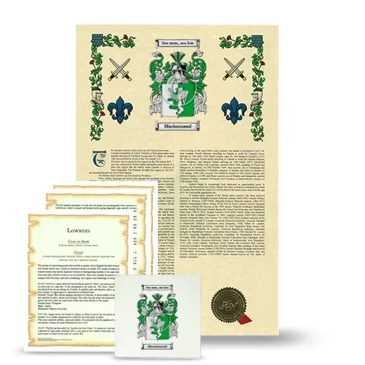 Marionnaud Armorial, Symbolism and Large Ceramic Tile