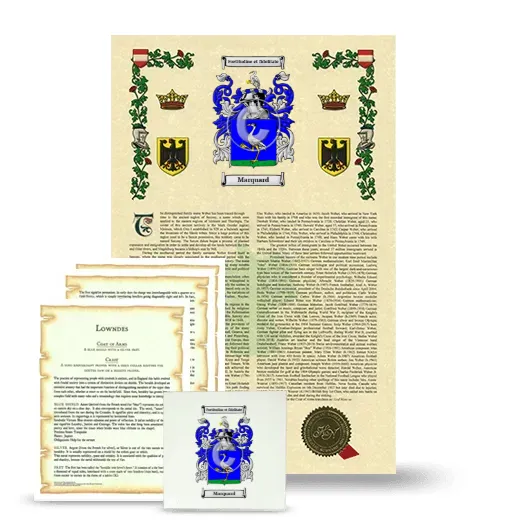 Marquard Armorial, Symbolism and Large Ceramic Tile