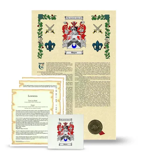 Mayer Armorial, Symbolism and Large Ceramic Tile