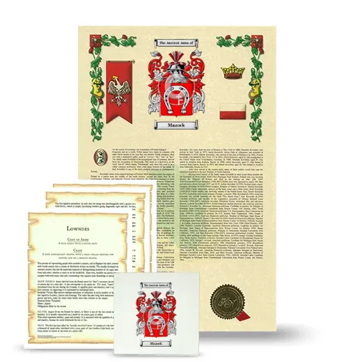 Mazock Armorial, Symbolism and Large Ceramic Tile