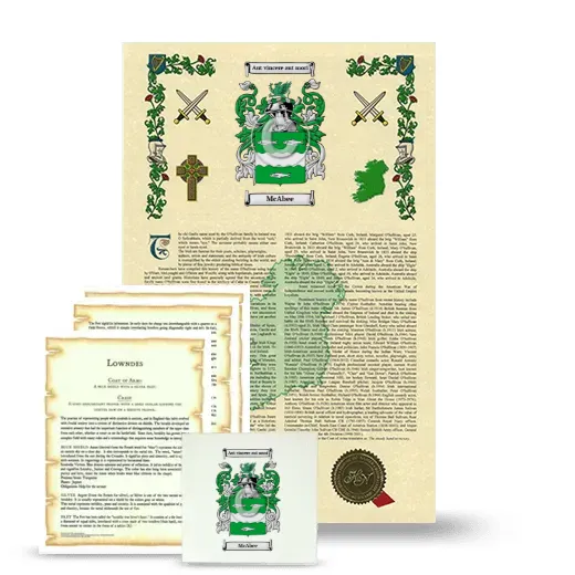 McAbee Armorial, Symbolism and Large Ceramic Tile