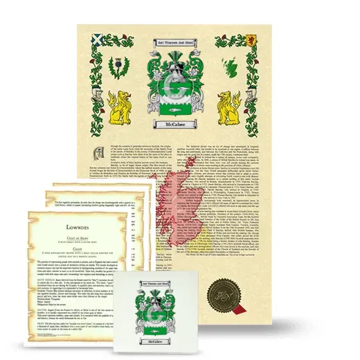 McCabee Armorial, Symbolism and Large Ceramic Tile