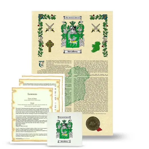 McCafferty Armorial, Symbolism and Large Ceramic Tile