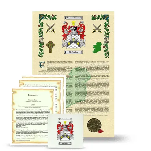 McCooley Armorial, Symbolism and Large Ceramic Tile